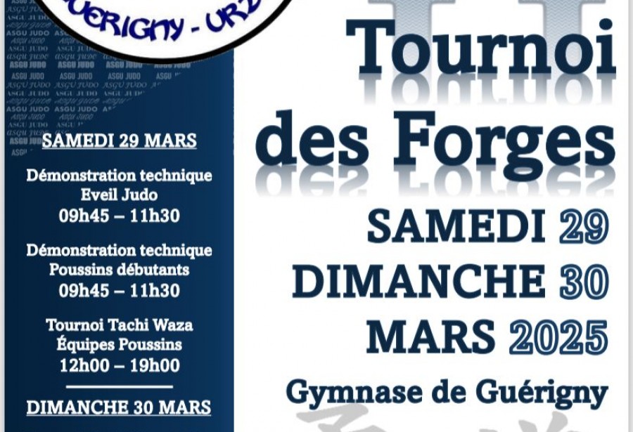 Tournoi des Forges 2025 - 11ème édition